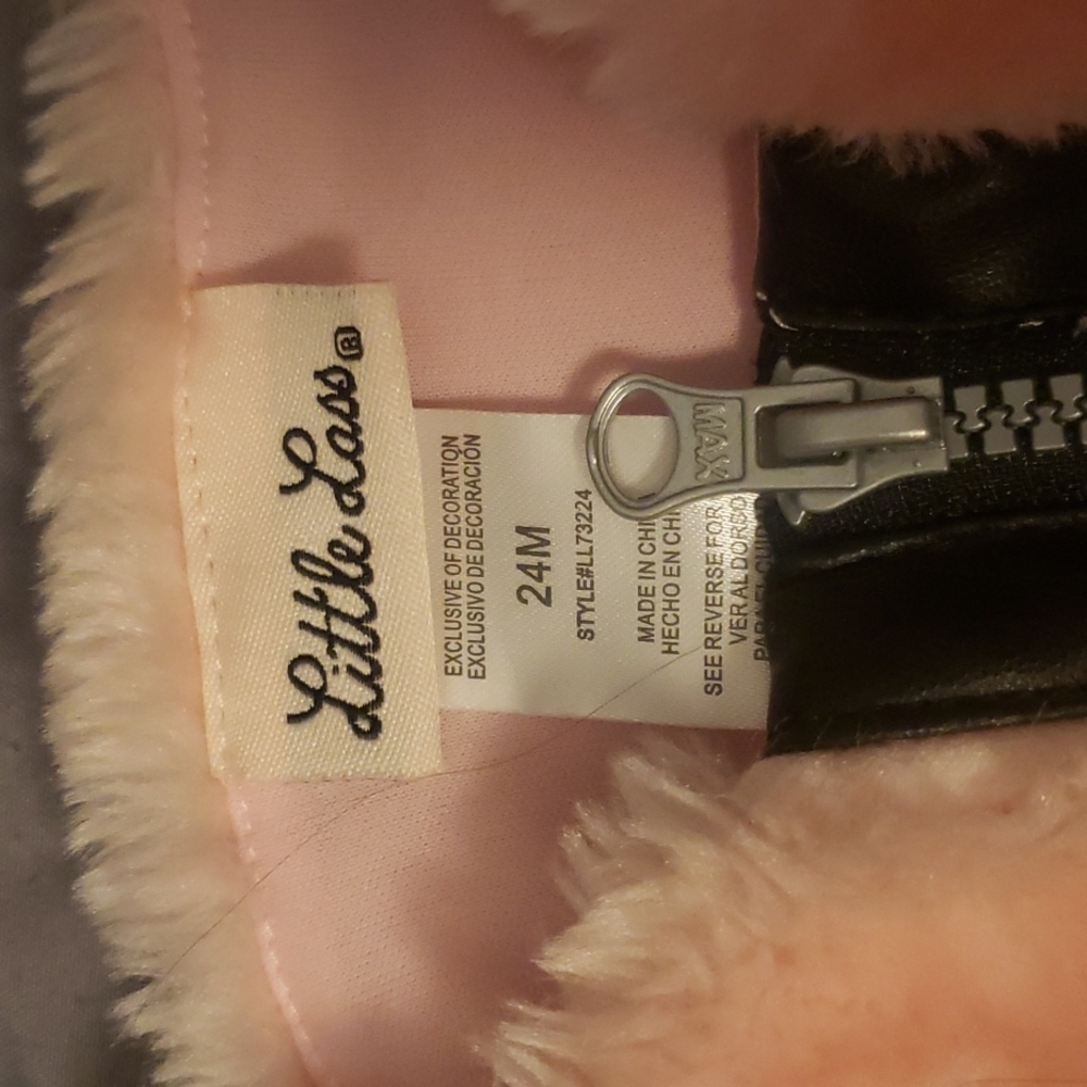 New with tag little girl pink coat - Picture 2 of 2